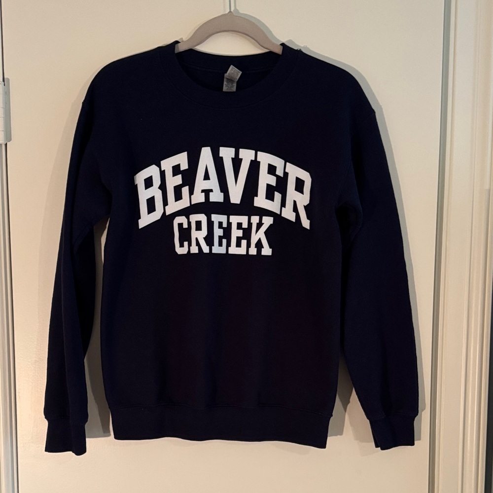 Beaver Creek Navy Sweater